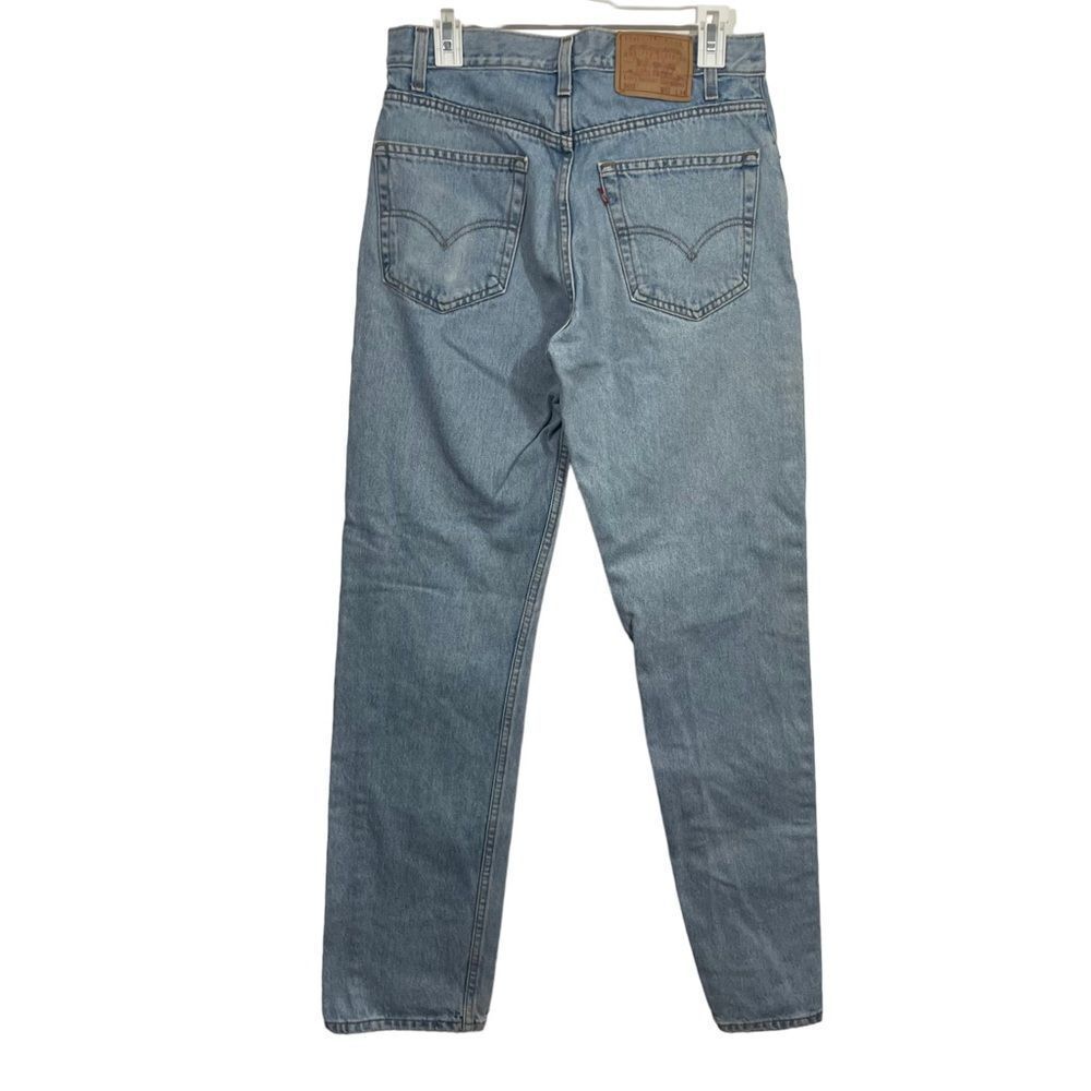 Levi's 505 32x34 Light Wash Straight Leg Jeans